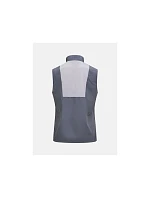 Dámská vesta PEAK PERFORMANCE W Glider Wind Vest, šedá barva Dámská vesta PEAK PERFORMANCE W Glider Wind Vest, šedá barva