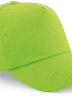 Beechfield B 10B Dětská 5 panelová kšiltovka "Original" 53.010B lime green