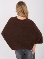 Jumper CH SW 72996.26 tmavě hnědý Jumper CH SW 72996.26 tmavě hnědý