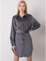 Šaty DHJ SK 10333.12P grafit Šaty DHJ SK 10333.12P grafit