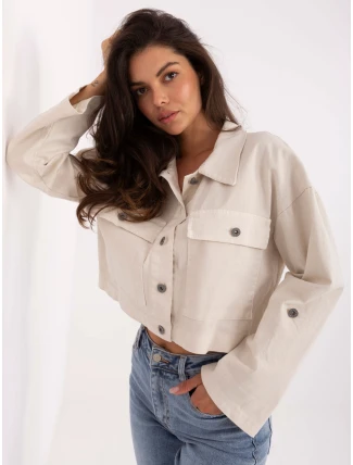 IT KR bunda FL7029.72 světle béžová