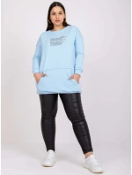 Mikina RV BL 7124.01 světle modrá