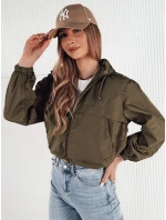 Dámská přechodná bunda s kapucí GRAUS zelená FashionStreet TY4223