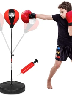 Dětský boxerský stojan pearl DBX PRO 72 - 102 cm červený