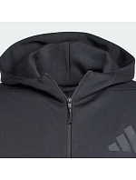 Pánská nová mikina s kapucí Adidas Z.N.E. Full-Zip Black - JE7538