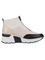 Rieker W RKR608 béžová kotníčková obuv Rieker W RKR608 béžová kotníčková obuv