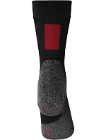 Daiber JN 213 Teplé pracovní ponožky 02.0213 black/red Daiber JN 213 Teplé pracovní ponožky 02.0213 black/red