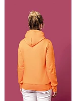 Kariban K 4028 Dámská eco-friendly mikina s kapucí 20.4028 light orange