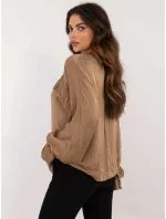 Košile TW KS BI 12022.16P camel