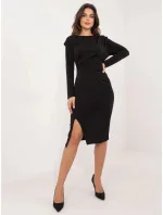Dámské šaty DHJ SK 18203.40 Černá - FPrice Dámské šaty DHJ SK 18203.40 Černá - FPrice