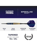 Šipky Harrows NOX softip