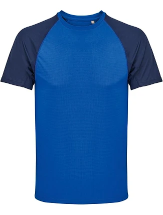 SOL'S Vortex Pánské raglánové sportovní tričko 25.4787 french navy/royal blue SOL'S Vortex Pánské raglánové sportovní tričko 25.4787 french navy/royal blue