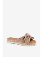 Dámské Pantofle Na Platformě S Pletením A Mašlí Multikolor Alpireda Dámské Pantofle Na Platformě S Pletením A Mašlí Multikolor Alpireda