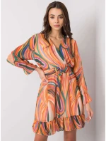 Šaty DHJ SK 12220 4.21 oranžová