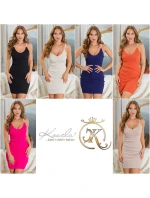 Úpletové šaty s třpytivými ramínky 1895 - In Stylefashion Úpletové šaty s třpytivými ramínky 1895 - In Stylefashion