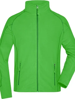 Daiber JN 597 Pánská strukturovaná fleecová bunda 02.0597 green/dark green