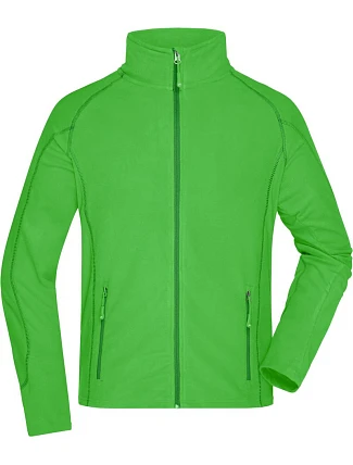 Daiber JN 597 Pánská strukturovaná fleecová bunda 02.0597 green/dark green Daiber JN 597 Pánská strukturovaná fleecová bunda 02.0597 green/dark green