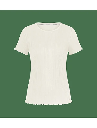 Versatile Rib Top SSL - Silk White - TRIUMPH Silk White - TRIUMPH Versatile Rib Top SSL - Silk White - TRIUMPH Silk White - TRIUMPH