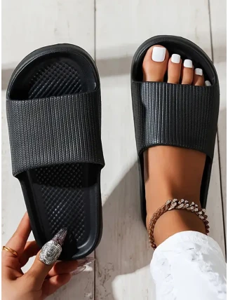 MISSWALK dámské žabky černé FashionStreet ZY0966 MISSWALK dámské žabky černé FashionStreet ZY0966