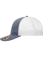 Daiber MB 6244 6 panelová síťovaná kšiltovka 03.6244 navy melange/white