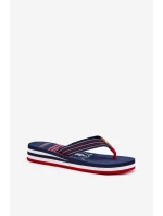 Dámské Šlapky Japonky Na Klínu Big Star RR274A126 Modré