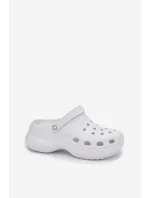 Dámské pěnové pantofle Big Star – bílé