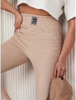 Dámské manšestrové kalhoty LORIST beige FashionStreet UY2055
