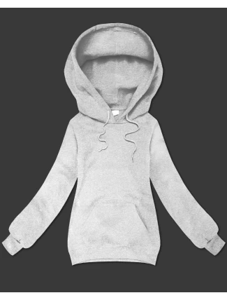 Šedá volná klokaní mikina s kapucí S'West (B-11#)