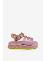 Vonné dětské sandálky na suchý zip ZAXY NN385020 fialové