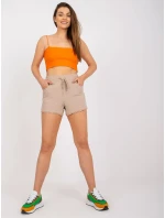 Šortky D73761M61531KA béžové Šortky D73761M61531KA béžové