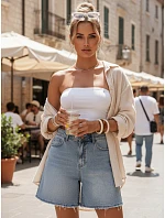 Dámské džínové šortky modré FashionStreet SY0499