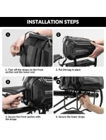 Brašna na nosič kol Rockbros 9l