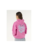 Dámská mikina RIP CURL Icons Of Surf Heritage Hood, růžová Dámská mikina RIP CURL Icons Of Surf Heritage Hood, růžová