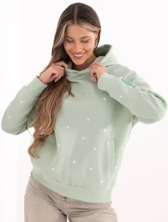 Mikina D10618BC02834A3 pistácie