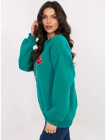 Mikina EM BL 617 15.51P tyrkysová