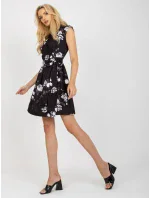 Dámské šaty LK SK 508939 černé Dámské šaty LK SK 508939 černé