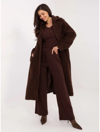 Kalhoty SM SP A1572.16 tmavě hnědé