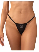 Dámská sexy tanga Violami Sexy černé - Obsessive