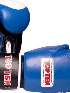Boxerské rukavice 011113-02WAKO 10oz modré - Top Ten