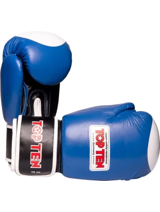 Boxerské rukavice 011113-02WAKO 10oz modré - Top Ten