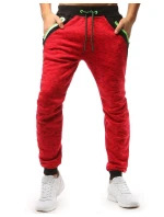 FashionStreet červené pánské tepláky UX3513