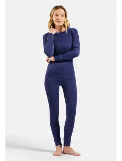 Odlo BL BOTTOM dlouhé kalhoty ACTIVE WARM velikost S Blue