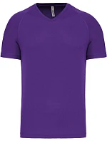 Kariban ProAct PA 476 Pánské sportovní tričko s výstřihem do V 20.P476 violet Kariban ProAct PA 476 Pánské sportovní tričko s výstřihem do V 20.P476 violet