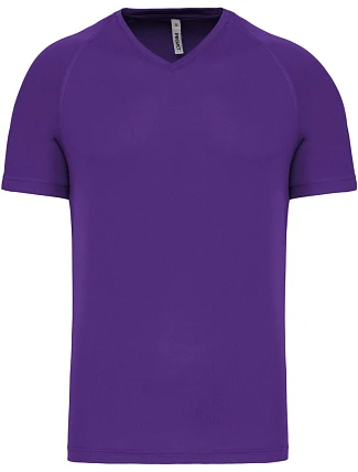 Kariban ProAct PA 476 Pánské sportovní tričko s výstřihem do V 20.P476 violet Kariban ProAct PA 476 Pánské sportovní tričko s výstřihem do V 20.P476 violet