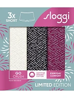 sloggi GO Crush Short C3P - Black Combination - SLOGGI Black Combination - SLOGGI sloggi GO Crush Short C3P - Black Combination - SLOGGI Black Combination - SLOGGI
