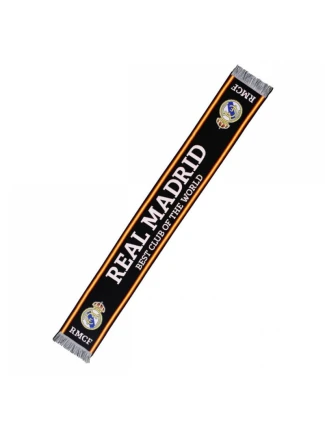 Pletená šála Real Madrid 7TH RM4BUF7 fanouškovská šála Pletená šála Real Madrid 7TH RM4BUF7 fanouškovská šála
