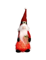 DEKORATIVNÍ PLYŠOVÝ SANTA CLAUS VEDL 51CM