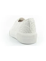 Lee dámské sportovní boty Isla trainers white platform lace-up dámské