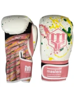 Boxerské rukavice MJE - RPU-ART-PINK