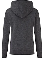 Fruit of the Loom Classic Lady-Fit Hooded Sweat Dámská mikina s kapucí 16.2038 dark heather grey Fruit of the Loom Classic Lady-Fit Hooded Sweat Dámská mikina s kapucí 16.2038 dark heather grey